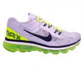 Tênis Nike Air Max 2013 Prata e Verde Limão MOD:10962
